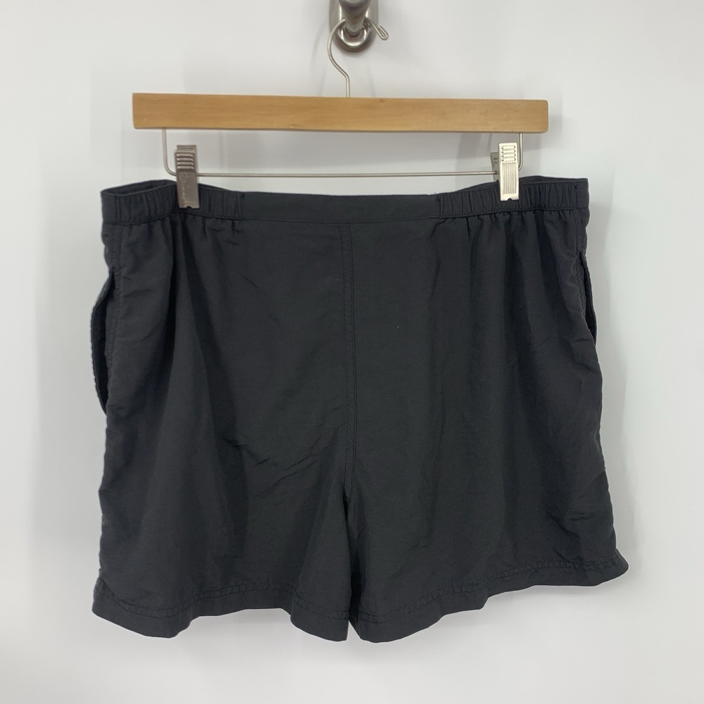 LL Bean Women Size Small Shorts Black Nylon Quick Dry Bermuda Swim Liner Board - Picture 3 of 7